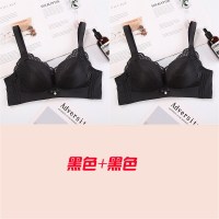 波迷娜(BOMINA)女士内衣套装性感蕾丝胸罩无痕加厚内衣女有钢圈聚拢性感加厚超厚款8cm小胸神器平胸aa杯文胸乳胸罩