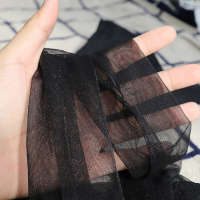 波迷娜(BOMINA)美女丝袜夏款欧美萝莉网红单袜银葱珠光薄丝袜女薄款性感闪丝连裤袜夏透明水晶玻璃丝光丝袜 黑色>女款菠