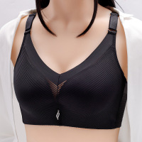 波迷娜(BOMINA)丰满胖女号胸罩新款大码文胸200斤胖mm内衣聚拢内女衣无钢圈薄款上托收副乳大胸显小