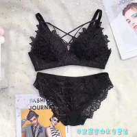 波迷娜(BOMINA)官方品质都市女兴趣内衣内裤白色文胸罩整套装丽人性惑情趣性感刺绣诱惑