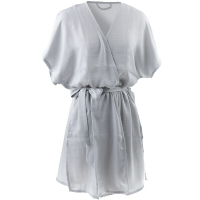 波迷娜(BOMINA)好奇小姐睡衣针织棉日系棉复古睡袍女夏宫廷风浴袍女春夏