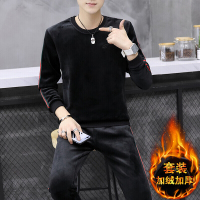 波迷娜(BOMINA)男士睡衣套装季青少年男学生可外穿保暖服