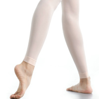 波迷娜(BOMINA)舞蹈袜成人女练功袜肉粉色艺考丝袜芭蕾大袜秋季打底裤袜跳舞袜子
