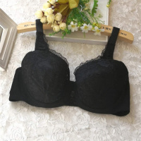 波迷娜(BOMINA)特大码舒适内衣大罩杯显小缩胸文胸薄款透气胖mm乳罩调整型大胸罩