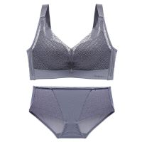 波迷娜(BO均码INA)魔力胶健康硅胶内衣女无钢圈调整收副乳小胸聚拢文胸罩