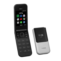 NOKIA/诺基亚N2720 Flip 翻盖双屏4G手机超长待机老年人怀旧 银色  支持全网双卡