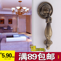 橱柜衣柜抽屉仿古拉手 欧式古典中式鞋柜坠把手 青红古铜