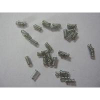 镀锌电子微型小弹簧 线粗0.3mm 外径1.8mm 长度3.3mm 7圈(10个)
