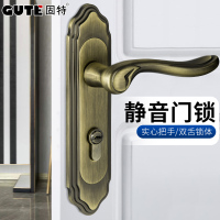 锁青古铜欧式古典房锁 执手锁 卧室内锁把手