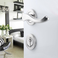 []7201-011 不锈钢 分体 锁 安妮 室内锁 执手锁具 把手