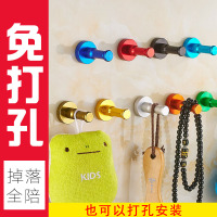 衣服挂钩 单个创意挂衣钩单钩鞋柜勾子壁挂口挂钩衣帽钩免打孔