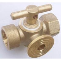 加厚铜旋塞阀 压力表三通阀 二通表阀 三通旋塞 4分-M20x1.5