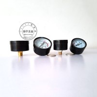 牙科气泵喷漆空压机压力表配件小表头木工小型气磅家用空气压缩机