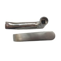 室内把手 卧室房拉手锁配件通用型卫生间木手柄不锈钢耐用