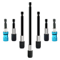 批头接杆 6.35mm六角柄快脱自锁接杆 强磁加长批头螺丝刀批延长杆