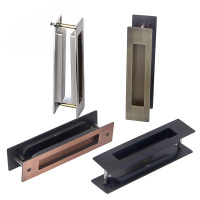 移拉手推拉把手厨房折叠趟木滑隐形衣柜扣手暗藏方形