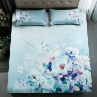 彩绘头层水牛皮席凉席无铬鞣色软席1.5m1.8米三件套