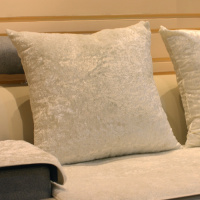 冰花毛绒靠枕套抱枕套时尚简约现代欧式靠垫套 沙发垫定做抱枕套