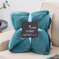 北欧 高品质Iceland系列双层保暖毛毯牛奶绒毯子秋冬季盖毯