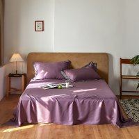 60支天丝床单 春夏天色床上用品1.5m床笠单件简约风冰丝1.8丝滑