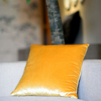色简约抱枕套子沙发靠垫办公室汽车抱枕靠垫腰靠枕床头定制
