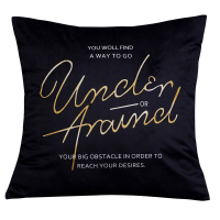 ins复古抱枕 北欧简约沙发靠垫现代美式印金色布艺靠枕床头靠垫