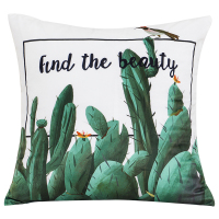 绿色纹理清新植物图案北欧抱枕套靠垫简约现代样板房抱枕沙发靠枕