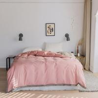 色被套单件双拼色简约风被罩床上用品单品