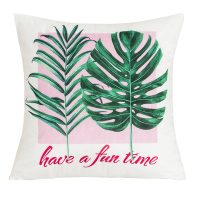绿色清新热带植物图案北欧抱枕套靠垫简约现代样板房抱枕沙发靠枕