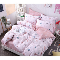 花卉淑女风四件套 小碎花床上用品双人1.5m1.8米被套床单