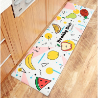 防水防油厨房地垫浴室防滑垫卫生间垫卡通塑料PVC脚垫皮革地毯