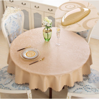 餐桌布防水防油免洗防烫现代简约台布布艺家用巾无味圆形圆桌桌垫