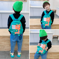 喻娄幼儿园书包1-2-3岁 可爱卡通小恐龙洋气女孩双肩韩版男童出游背包书包