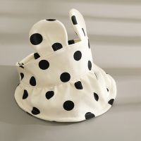 喻娄韩版婴儿帽子夏季薄款男女宝宝空顶帽新生儿童大檐遮阳帽透气防晒帽子