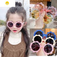 喻娄儿童时尚潮墨镜男童女童摄影拍照道具宝宝防晒遮阳太阳镜女孩眼镜儿童太阳镜