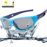 喻娄小学生儿童太阳眼镜男女幼宝宝户外骑行护目运动偏光墨镜儿童太阳镜