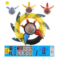 真智力罗布变身器玩具布鲁罗索变形水晶头镖光轮圣剑儿童套装男孩 罗布光轮+4水晶送10卡片贴纸动漫