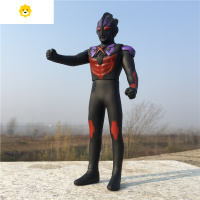 真智力黑暗艾克斯 贝利亚 暗黑捷德 大号软胶人偶玩具可动模型 男 大号 黑暗艾克斯 约23厘米动漫