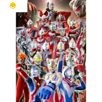 真智力木制拼图300/500/1000片情侣儿童生日礼物减压卡通益智玩具 1000片送相框备图案注款号动漫