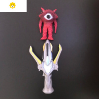 真智力玩具 银河火花枪 银河变身器召唤器圣剑软胶人偶玩偶 银河火花+加恩Q约13Cm动漫