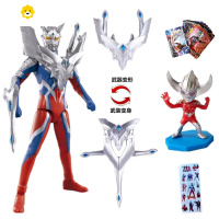 真智力赛罗玩具超可动多关节益智拼装人偶模型泰罗布迪迦银河捷德 武装赛罗[13关节]送礼物动漫