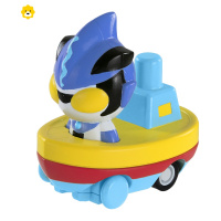 真智力奥特欢乐园萌萌飞车迪迦赛罗布哥莫拉玩具车 奥特萌萌飞车[布鲁奥特曼] 送奥特曼卡8张动漫