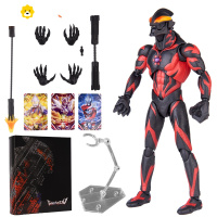 真智力赛罗手办捷德关节超可动人偶武器光线手拼装迪迦光棒玩具 贝利亚超可动[送支架 卡]动漫