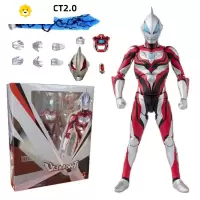 真智力ULTRA-ACT赛罗之王 无限赛罗 贝利亚SHF超可动人偶模型玩具 捷德原型ACT2.0 支架动漫
