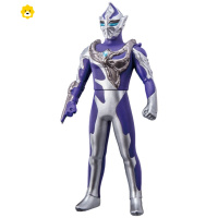 真智力奥特闪耀迪迦特利迦型软胶人偶 迪迦希特拉奥特曼58690 高约14cm动漫