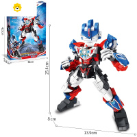 真智力积木欧布赛罗泰伽变身器圣剑男孩子拼装玩具 欧布奥特曼669颗粒动漫