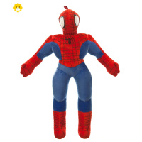 真智力毛绒玩具大号咸蛋公仔玩偶男孩睡觉抱枕生日礼物 蜘蛛侠[站款] 70cm[关注-送25cm奥特曼公仔]动漫