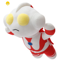 真智力毛绒公仔大抱枕可爱玩偶床上睡觉抱布娃娃儿童男孩玩具 红奥特(飞行款)羽绒棉 30厘米(送奥特曼卡片1包)动漫