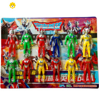 真智力BA家族18个套装银河英雄迪迦蛋儿童塑料偶玩具 (908-18)动漫