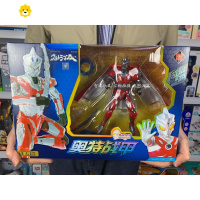 真智力战甲手办模型初代关节超可动艾斯赛文披风发光人偶玩具 艾斯奥特曼战甲[武器+展示架] 送运费险动漫